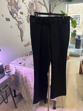 GAP Women's Modern Boot Dress Pants in True Black